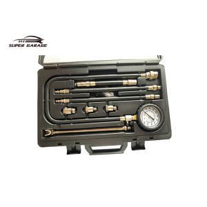 Gasoline Engines Deluxe Compression Tester Kit 2100kPa With Carrying Case