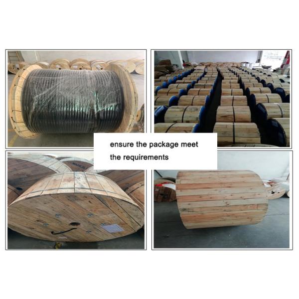 Long Span Round Optical Fiber Cable For Networking Internet GYXTW53 Direct Burial Plastic Optic Fiber Cable In Bulk