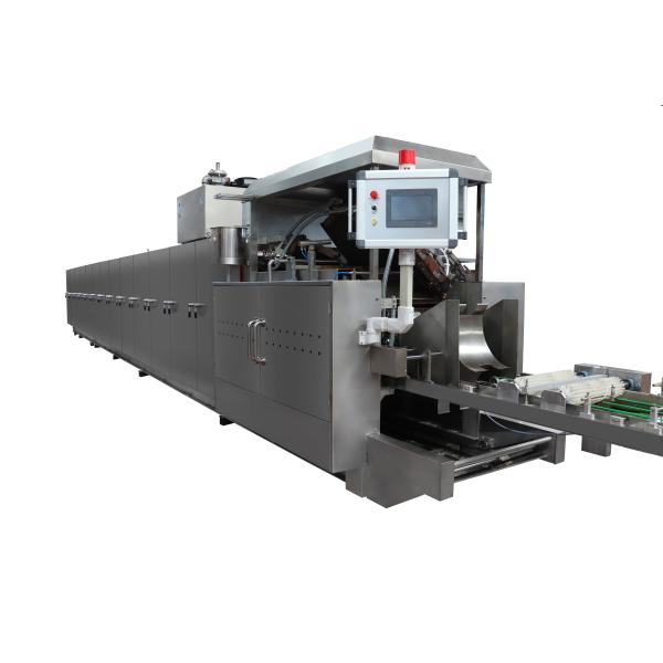 51 Plates Biscuit Making Machine , Gas Oven Wafer Biscuit Plant