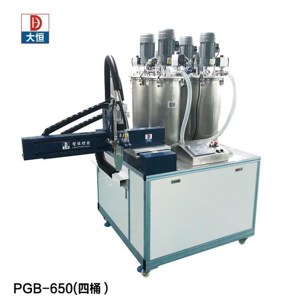 Adjustable Mixing Ratio 1 1-10 1 Metering Mixing and Dispensing Machine for PU Resin