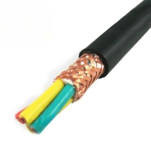 450/750V Copper PVC Insulated Braid Shied Cable Wires for Computer System