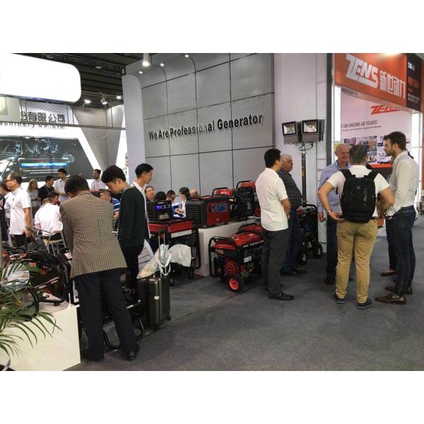 3kw Max Power 7hp Single Phase Gasoline Generator with Wheels Portable Generator