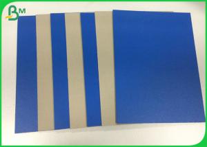 China High Stiffiness 2mm Blue Booking Binding Board For Commemorative Book on sale