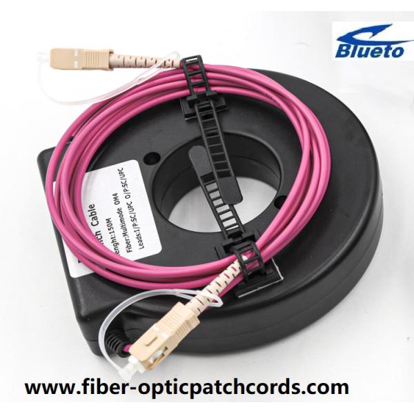 OTDR Lunch Cable E2000/APC-SC/APC Single Mode Simplex Fiber Optic Test Cable Small Box E2000-SC Optical Fiber Dummy
