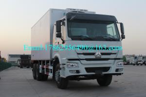 Quality 6x4 Heavy Duty Cargo Van Box Truck With ZF8098 Steering Gear Box ZZ1257M5841V for sale