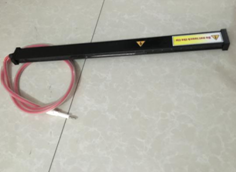 DCB01 black ElectroStatic Charging Bar needle distance 2cm for electrostatic adsorption Max input 60KV 10cm--300cm