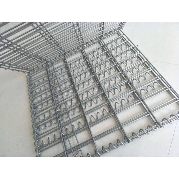 1mx0.5mx0.5m Galvanized Gabion Baskets Welded Decorating Garden