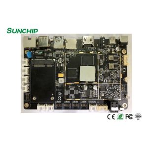 Intelligent RK3328 Custom Motherboard 4g System Signage Arm Board