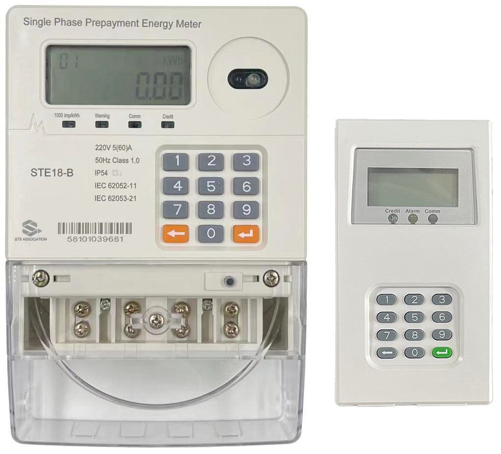 Quality STS The prepaid keypad single phase electricity meter for sale