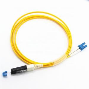 China 3M Volition Single Mode Fiber Patch Cables Glass Polymer High Strength Coated on sale