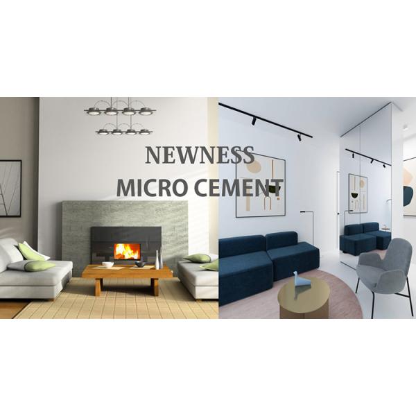 Ecologic Micro Cement Paint EINECS No. 231-072-3 for Scrape Application Method