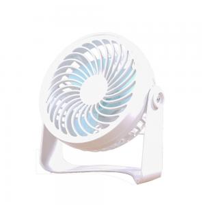 China 5 Inch Mini USB Charging Orbit Clip Desk Fan White Ceiling Household Air Cooling Fan on sale