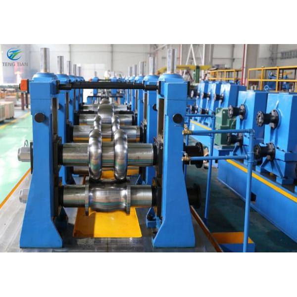 Galvanized Carbon Steel Pipe Mill Machine 50m/min Speed
