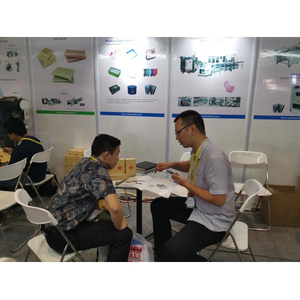 Rigid Box Corner Sealing Machine / Semiautomatic Corner Pasting Machine