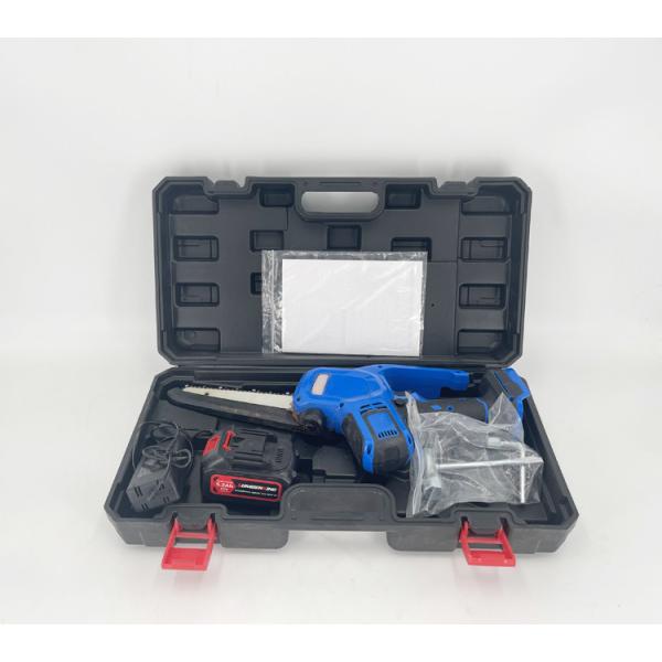 Efficient Electric 8'' Handheld Mini Chainsaw With Battery Power Source