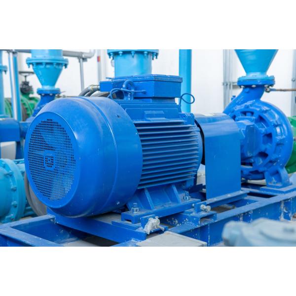 Water Cooled Surface Mounted PMSM Three Phase Variable Speed