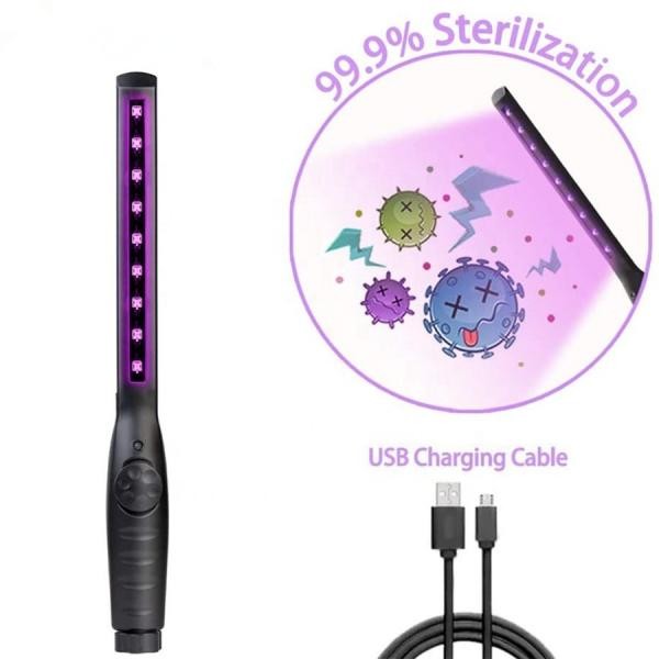 Hand Held Deep Sterilizer Portable UV LED Lamp Ultraviolet DLHH-9UVA UVC-P