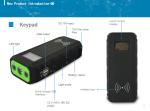 multi function auto jump starter power bank with wireless charge