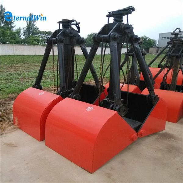 5 Cubic Meters Dredging Grab Electric Hydraulic Grab Dredger