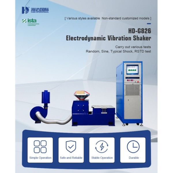 High-Force Vibration Test Shaker Random Air-cooled Vibration Test System Random Vibration Test Machine