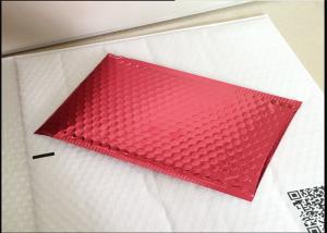 Quality Biodegradable Red Anti Static Bubble Bags For Toy 115x210mm #B VMPET Material for sale