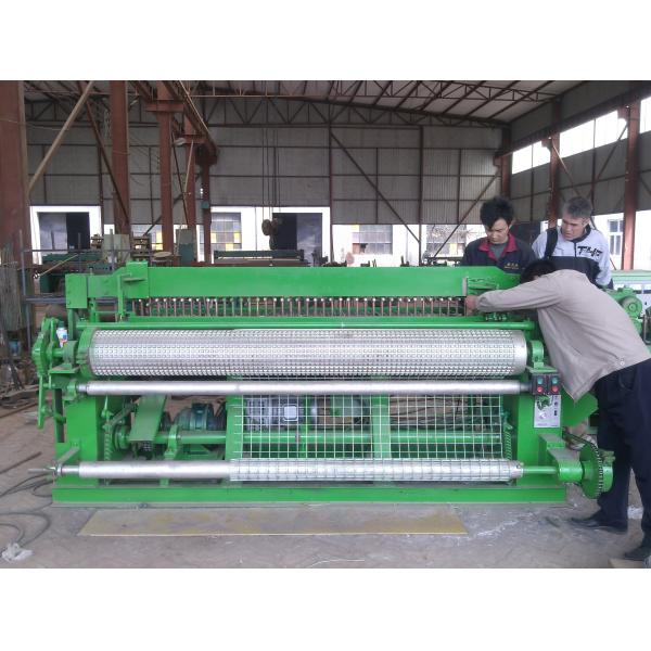Safe Full Automatic Welded Wire Mesh Machine For 1 Inch - 4 Inch Mesh Size
