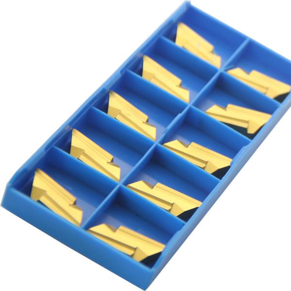 PVD Coated Parting And Grooving Inserts For Cutting Off Metal
