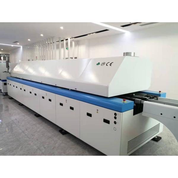 Lead Free SMT Reflow Oven 1500mm/Min LED Reflow Soldering Machine
