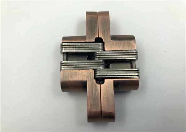 Buy Home Use Concealed Door Hinges , Solid Wood Cabinet SOSS Spring Hinge at wholesale prices
