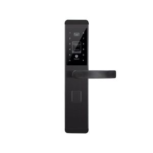Hidden Key Hole Biometric Fingerprint Smart Door Handle Lock