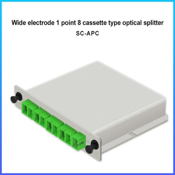 High Performance 1*4 Sc Apc Single Mode 1260-1620nm Cassette Type Fiber Insertion Type Plc Splitter