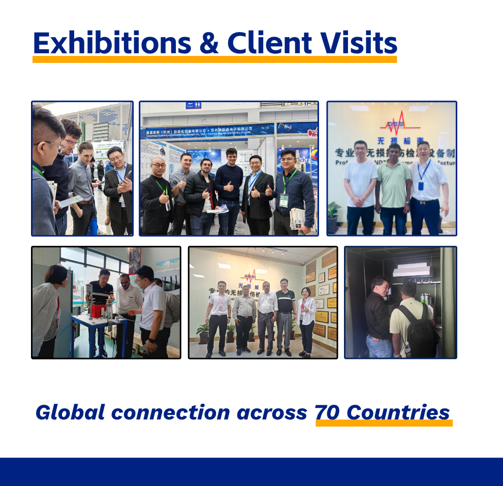 0.5-20m Scanning Range Material Flaw Detector USB/RS232 Data Output