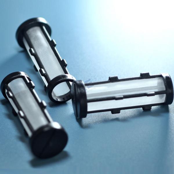 Custom Polyester Filter Mesh Cylinder Tubes Vertical Oblique Seam Ultrasonic Welding