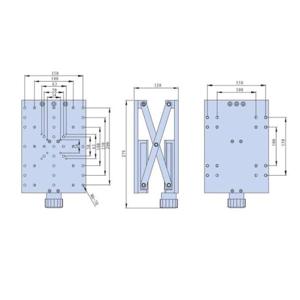 Precision 3D Experimental Displacement Platform