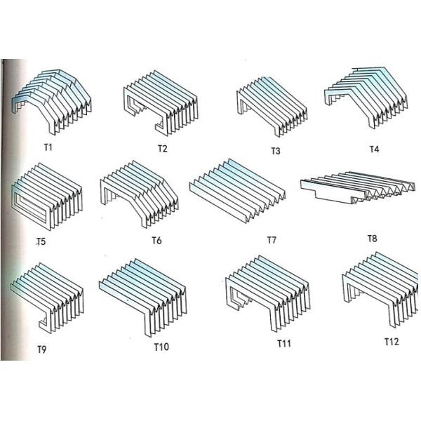 Guard Shield Telescopic Bellow Cover Machine Protective Bellows Covers
