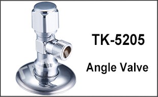 NPT 3 Way Angle Stop Valve