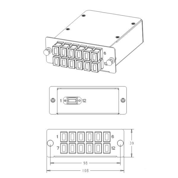 MTP Indoor Terminal Box