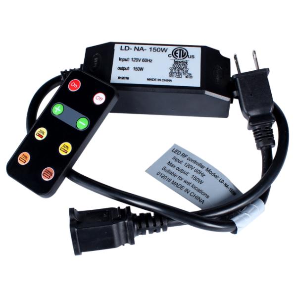 150W 300W Power Plug In ETL Wireless LED Dimmer