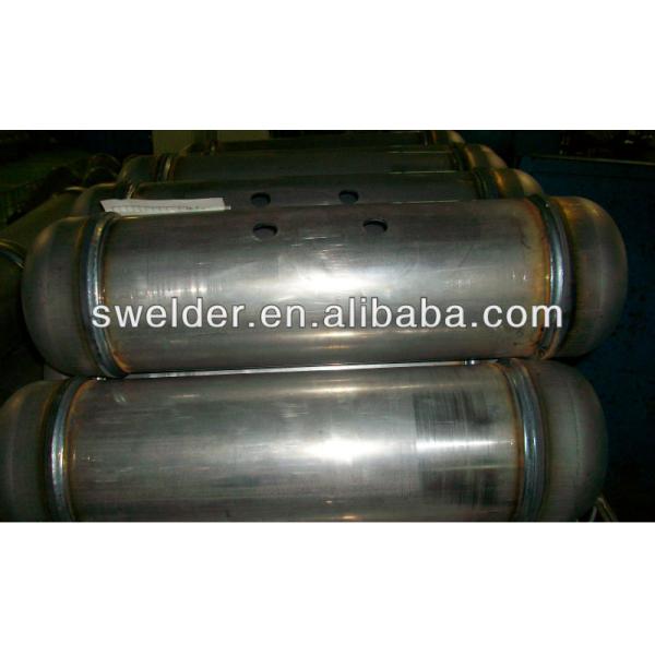 550mm Rotating Diameter Horizontal Welding Machine Automatic Double Seam Girth Welding Machine