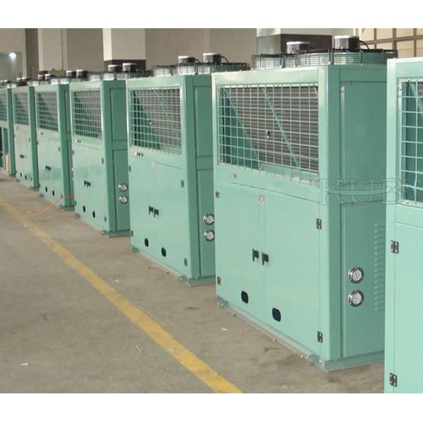 R404a Low Temperature Commercial Refrigeration Condensing Units Green Color 10 Horsepower