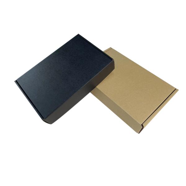 Customizable Gift Paper Box Brown CDR File Kraft Corrugated Mailer Boxes Versatile