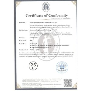 Shenzhen Fengzhaowei Technology Co.,Ltd Certifications
