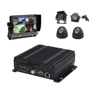 Quality Dual SD Card CCTV 4G 3G Mobile DVR 4 Channels 1080P AHD Camera WIFI for sale