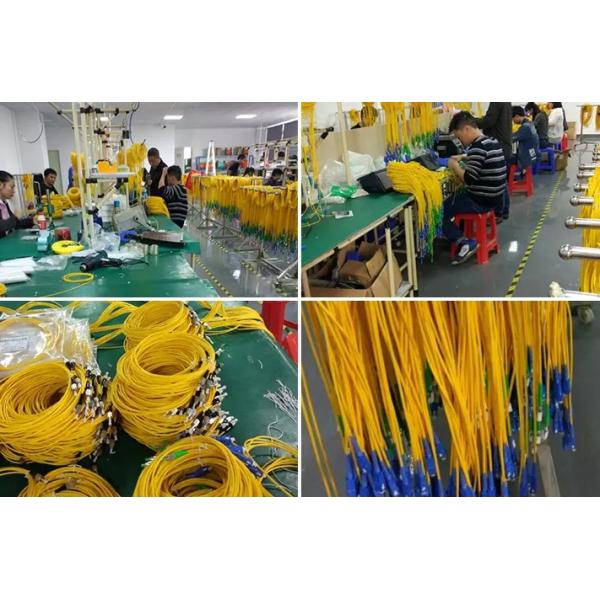 G657A1 3M SC APC Simplex Optical Fiber Patch Cable FTTH LSZH 2.0MM Single Mode