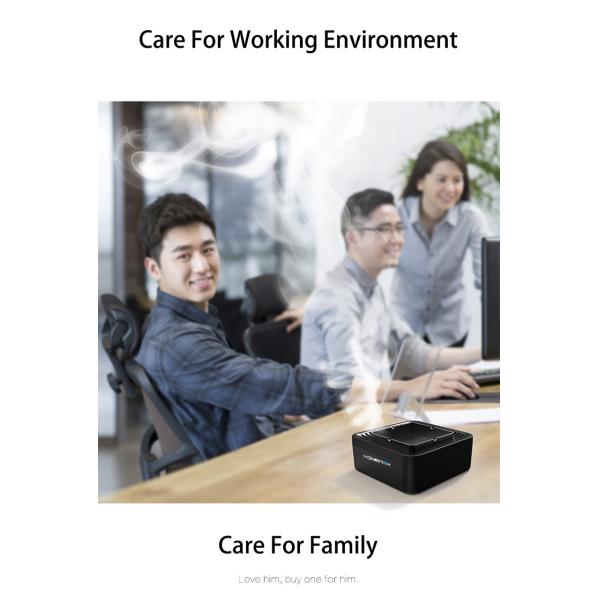2023 New Arrival HEPA Filter High Quality Purification Air Purifier Negative Ions Ashtray Air Purifier Aromatherapy Machine