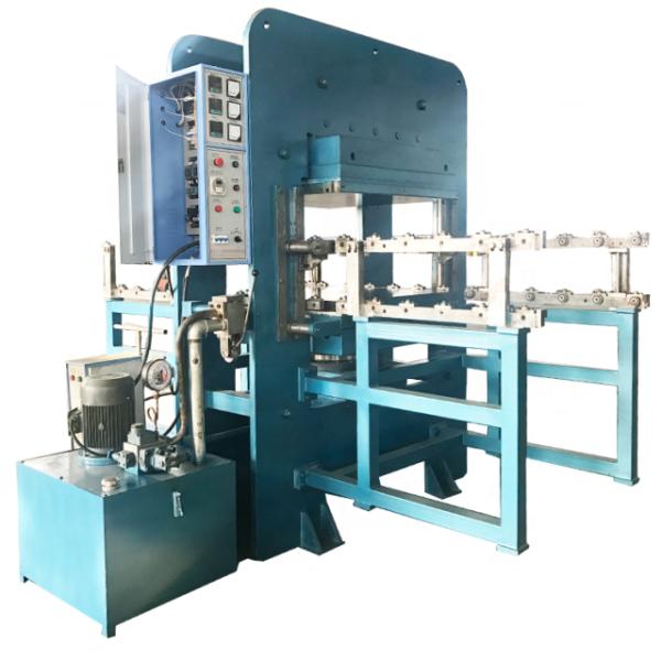 Column or Frame Structure Automatic Rubber Mat Vulcanizing Press for Production Line