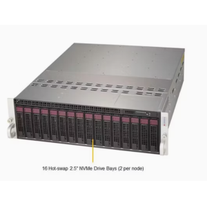 Supermicro Server 3U Rackmount Microcloud Multi Node Cloud Computing