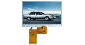 Quality 4.3 inch TFT LCD Display with high brightness lcd module for sale