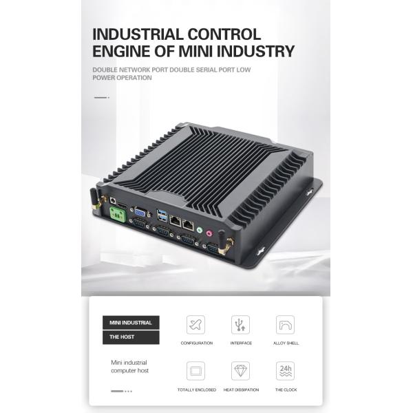 Fanless Rugged Mini Pc With Serial Port