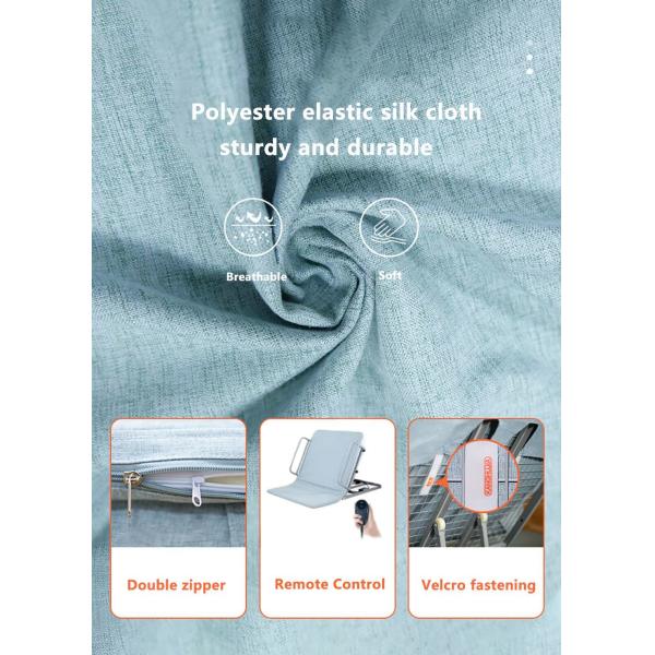 Adjustable Nursing Electric Lifting Bed Backrest With Customization 120*82cm